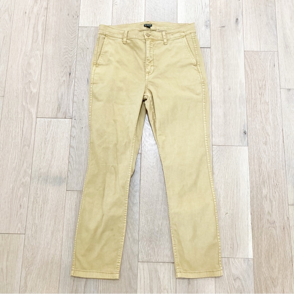 J. Crew Tan Chinos Classic Cotton Blend